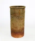 Stoneware brush pot by Len Castle, sold Feb 2016