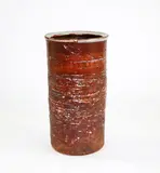 Medium size brush pot by Len Castle, sold Feb 2016