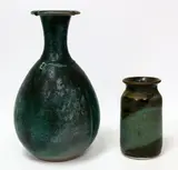 Greg Barron, Large stoneware pear shaped vase