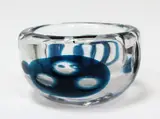 glass bowl by Vicke Lindstrand for Kosta Boda, offered Dec 2015