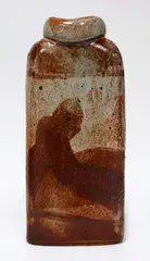 Don Thornley, Large shino glaze stoneware vase