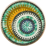John Crichton, Rare large asymmetrical mosaic wall charger