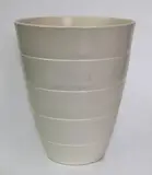 Keith Murray for Wedgwood, tapering cylindrical vase (shape 3842)