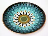 John Crichton, Large tiled mosaic wall charger