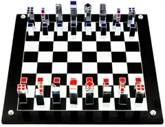 José Bribiesca, Rare chess set