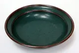 Stoneware dish by Len Castle, sold Dec 2015