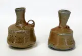 Duncan Shearer, Two small stoneware soda fired vases