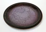 Large stoneware platter by Len Castle, sold Dec 2015