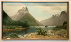 Whites Aviation, Two large hand coloured photographs