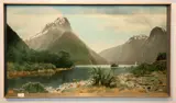 Whites Aviation, Two large hand coloured photographs