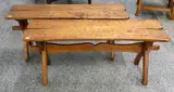 Rex Chapman Taylor, Pair of hand adzed Kauri bench seats