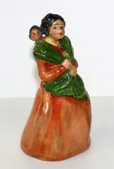 S.M. Smith, Painted pottery figure of Ani Rupane and child
