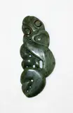 Mike Higgs, Stylised pounamu Hei Tiki.