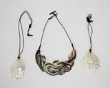 Neil Hanna, ‘Pacific Pearl Series’ black mother of pearl necklace