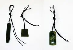 Alan Brown, Two pounamu pendants
