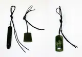 Alan Brown, Two pounamu pendants