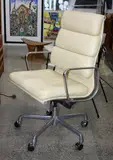 Charles and Ray Eames for Herman Miller, Aluminium group soft pad executive office chair