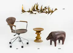 Task chair by Norman Cherner, sold Sep 2015