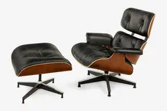 Charles and Ray Eames for Herman Miller, Lounge chair and ottoman