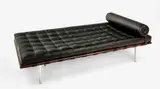 Barcelona daybed by Ludwig Mies van der Rohe for Knoll International, sold Sep 2015