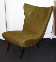 Bob Roukema for Jon Jansen, Wingback lounge chair