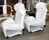 A pair of wink chairs by Toshiyuki Kita for Cassina, sold Sep 2015