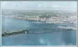 Whites Aviation, Large and impressive photo of Auckland city