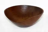 John Crichton, A good turned Kauri kidney shaped bowl