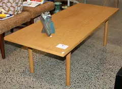 Hans Wegner for Andreas Tuck, Rectangular oak coffee table