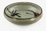 Stoneware bowl by Shoji Hamada (thrown) and Len Castle, sold Sep 2015