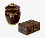 Mashiko Pottery, Stoneware lidded box