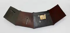 Hiromo Noshitake, Semi-circular earthenware belt form