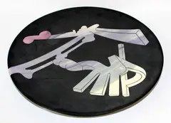 Large Stoneware hanging plaque by John Hopkins, sold Sep 2015