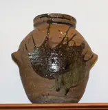 Patricia Perrin, Large impressive stoneware vase