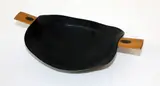 Chris Weaver, Black glazed porcelain dish