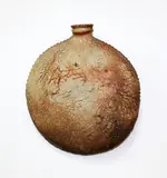 Small stoneware hanging form by Len Castle, sold Sep 2015