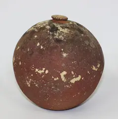 Stoneware globular vase by Len Castle, offered Sep 2015