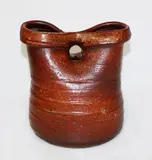 Shino glazed stoneware vase by Len Castle, sold Sep 2015