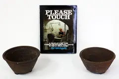 Two early stoneware planters by Len Castle, sold Sep 2015