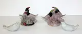 Rosemary Brittain, A pair of early porcelain sculptures