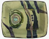 Doreen Blumhardt, Very large rectangular stoneware platter