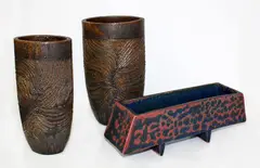 Nancy Tucker Wilson, Two large stoneware vases