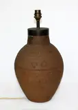 Stoneware lamp base by Len Castle, offered Sep 2015