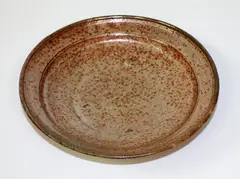 Stoneware dish by Len Castle, sold Sep 2015