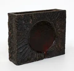 Charles Holmes, Stoneware slab sided vase