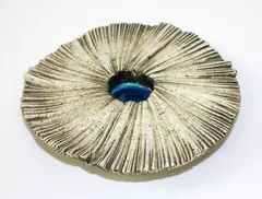 Sea Secret earthenware form by Len Castle, sold Sep 2015