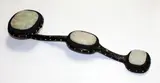 19th century by Large Chinese zitan and jade ruyi sceptre, offered Sep 2015