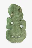 Mike Higgs, A rare inanga pounamu double sided Hei- tiki
