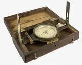 by Troughton and Sons, London by 18th century circumferentor or surveyor’s compass, sold Feb 2015