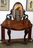 William and James Norris, Colonial dressing table, circa 1870